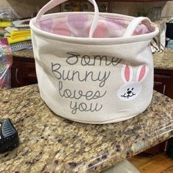 New Large Cloth Easter Basket