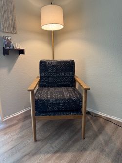 Tribal Print Accent Chair for Sale