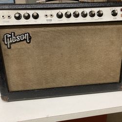 Vintage Gibson Lancer GA-35-RVT Reverb Tube Amplifier Wow! 1966