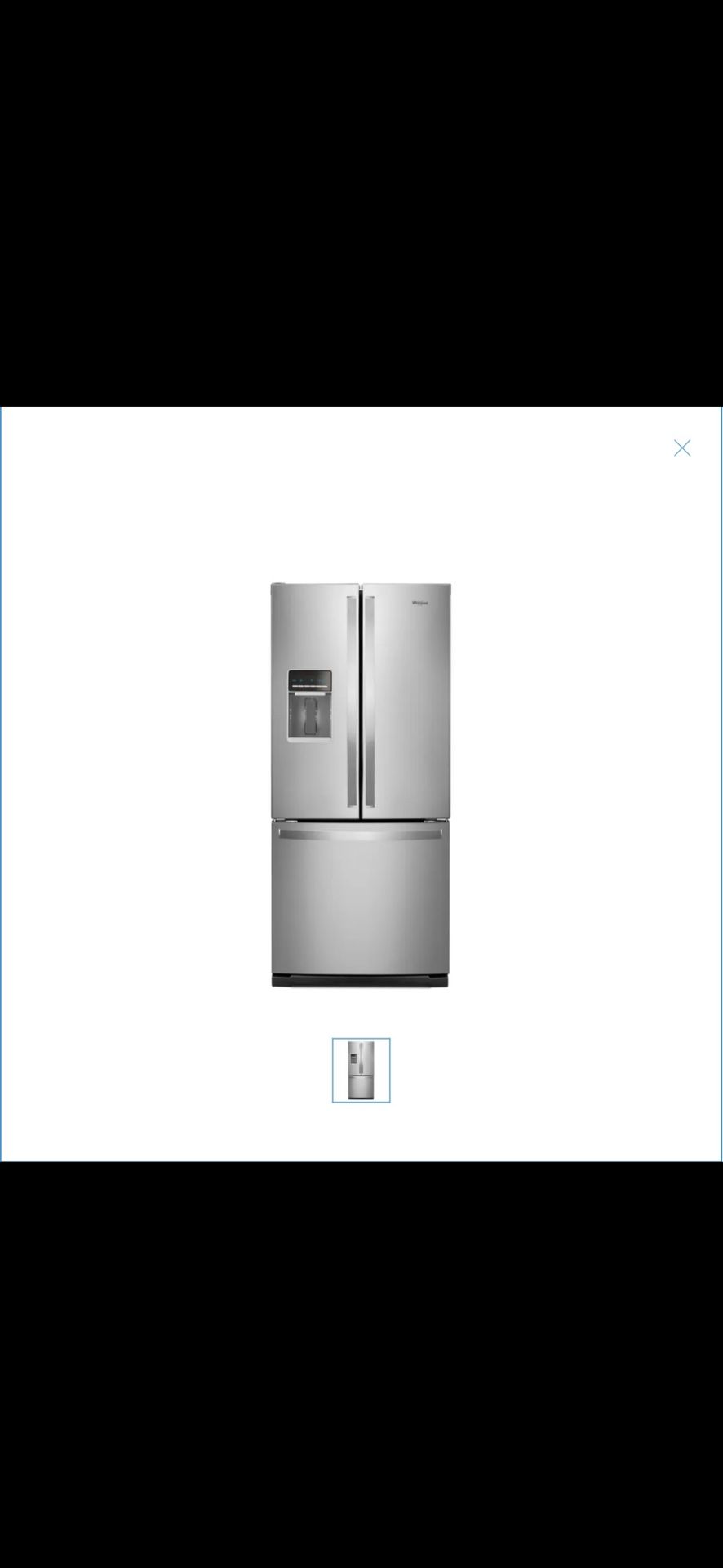 20 cu. ft. French Door Refrigerator in Fingerprint Resistant Stainless Steel