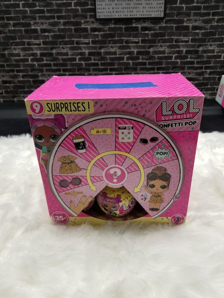 LOL SURPRISE! Confetti Pop! Series 3 Wave 1 Full Case