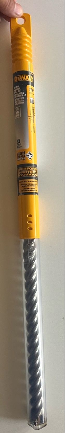 DEWALT DW5816 ROTARY HAMMER DRILL BIT, 7/8” x 21.5”