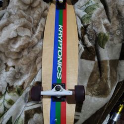 Kryptonics 30 inch torpedo longboard