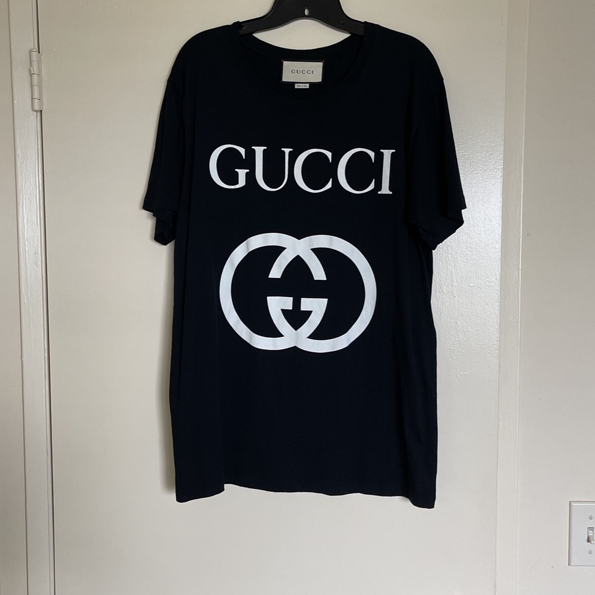 Men’s Gucci Oversize T-Shirt With Interlock G