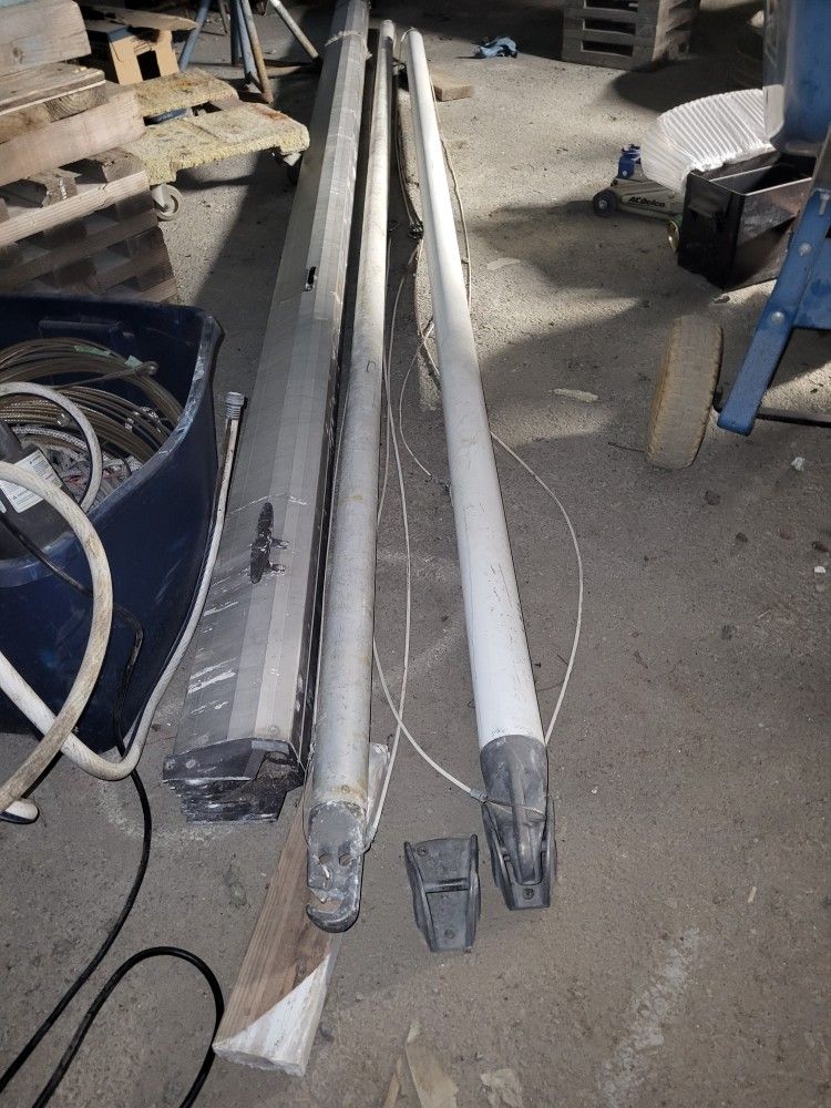 Spinnaker Poles and boom.