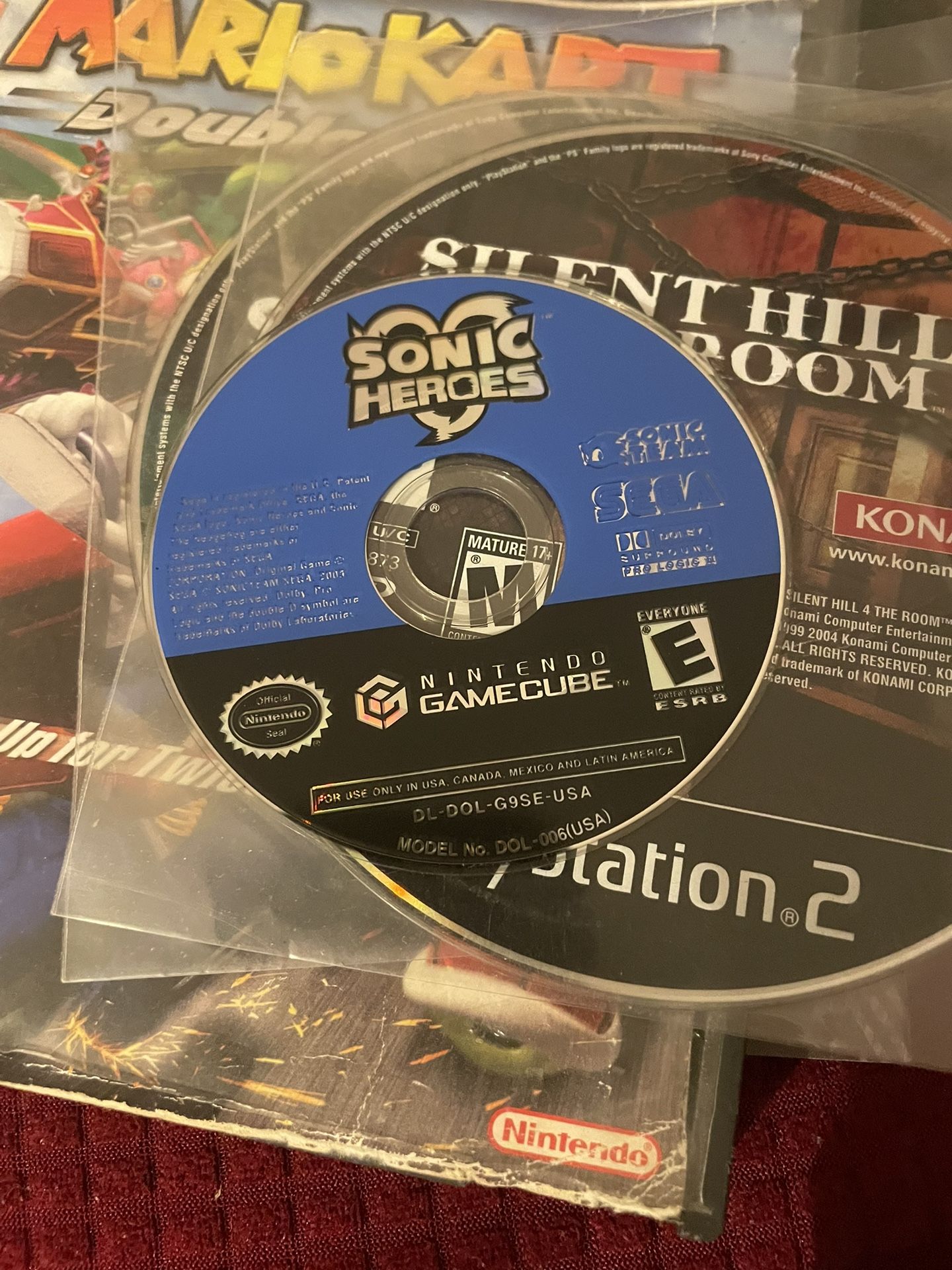 Sonic Heroes For Nintendo Gamecube Tested And Working