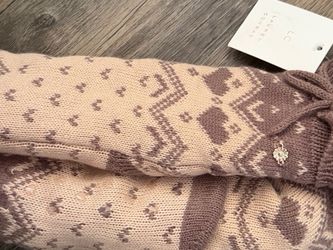 Lauren Conrad Knit Slipper Sock