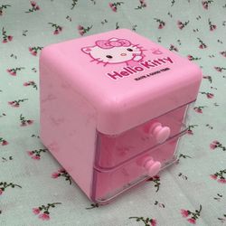 New “Hello Kitty” Mini Pink Storage Box