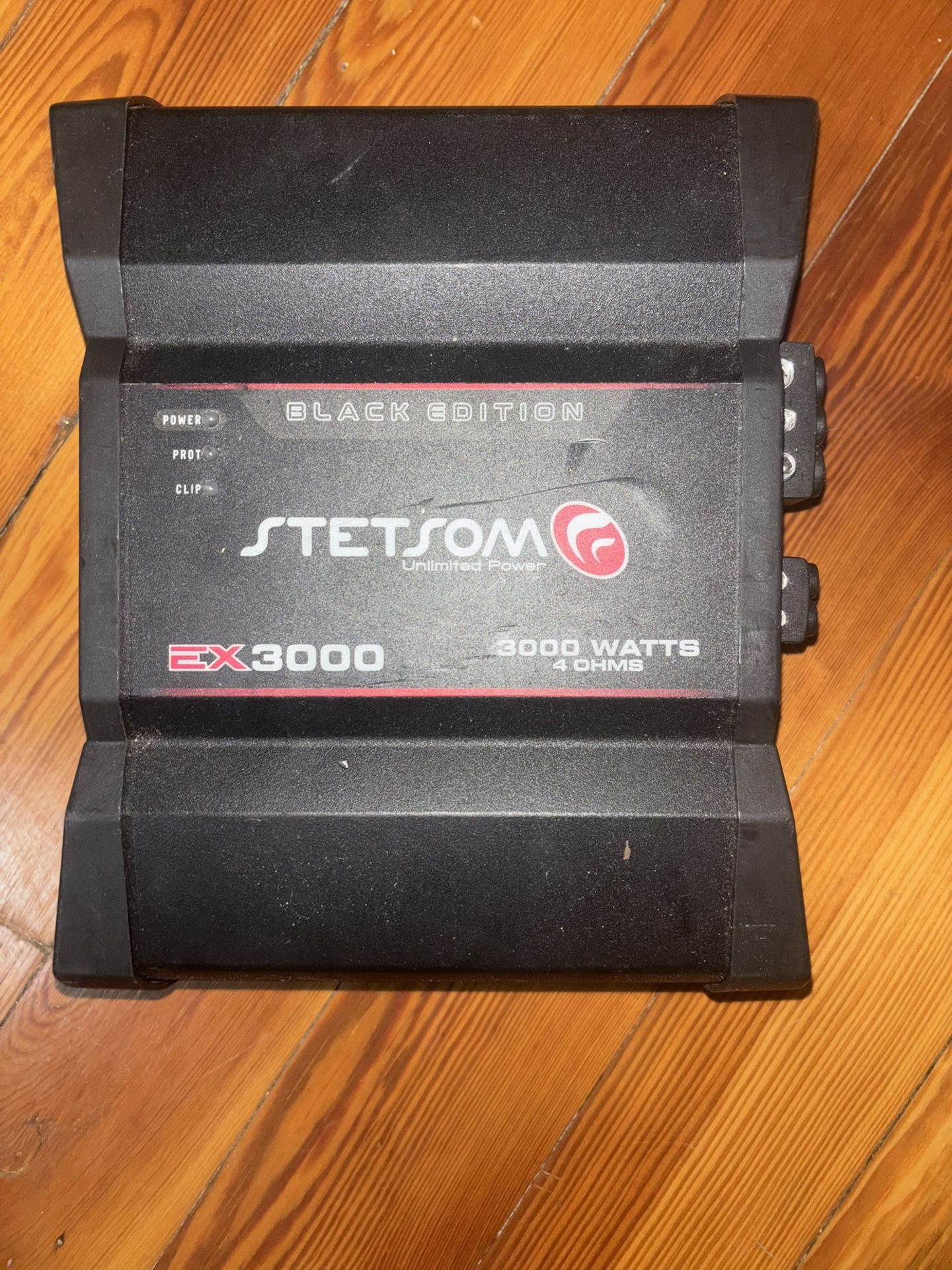 Stetsom unlimited power, black edition EX3000 watts, 4 ohms, amp