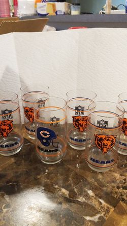 Chicago Bears Drinking Glass