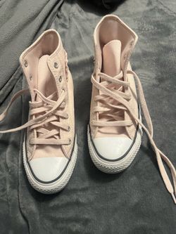 Girls high top converse