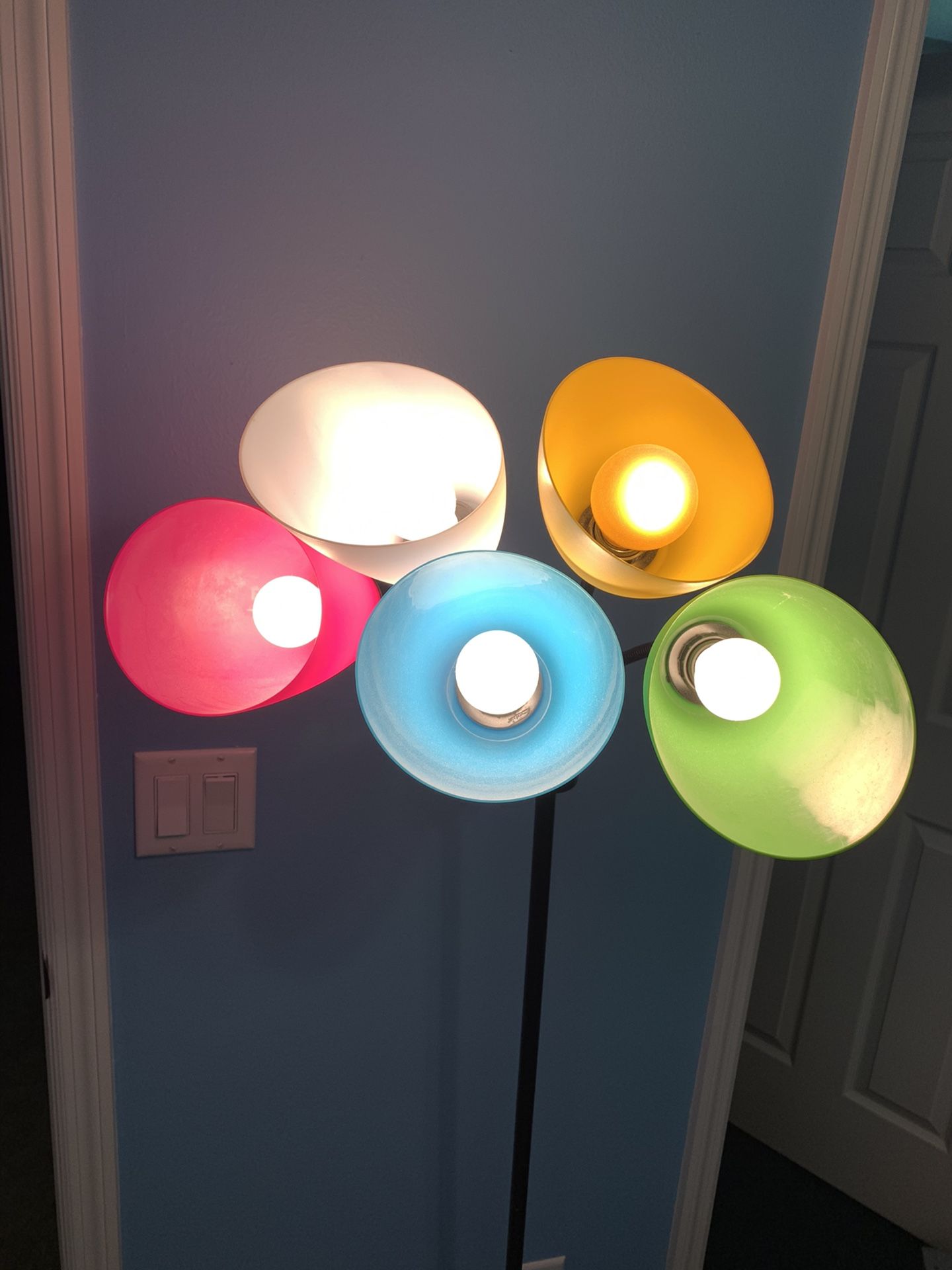 Colored lamp