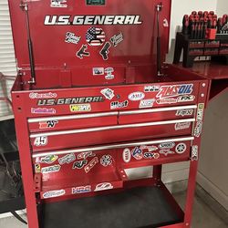 US GENERAL 4-Drawer rolling Tool box/cart