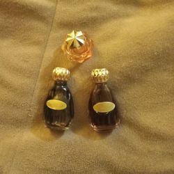 Vintage Perfume And Bath Oil (3 Bottles)