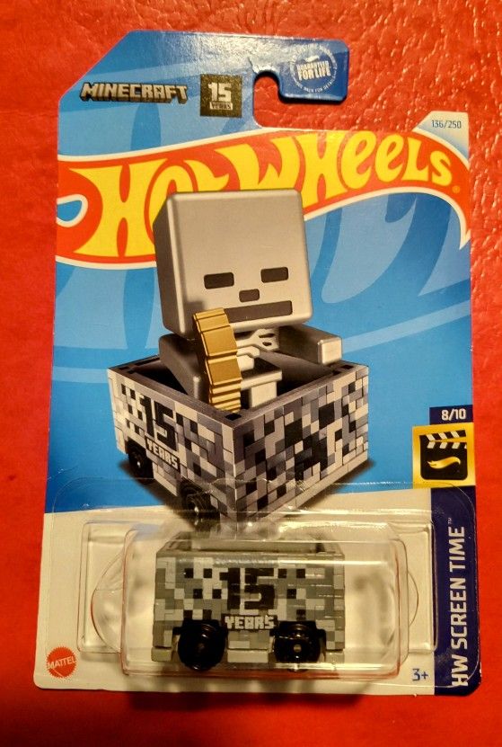 Minecraft Hot Wheels Sealed