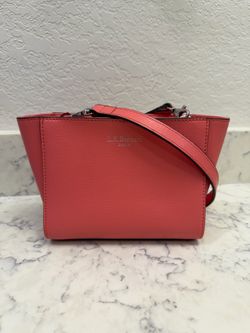 L.K. Bennett Coral-Pink Crossbody