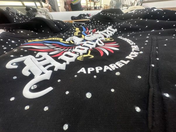 Rhinestone Custome Jacket