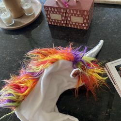 Rainbow Unicorn Hat 