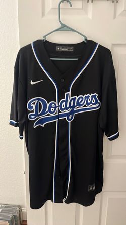 Nike Los Angeles Dodgers black baseball jersey 2xl blank no name very clean like new