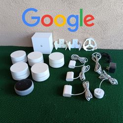 Google WiFi Model AC-1304 - 5 Pack w/ Echo Dot Works!