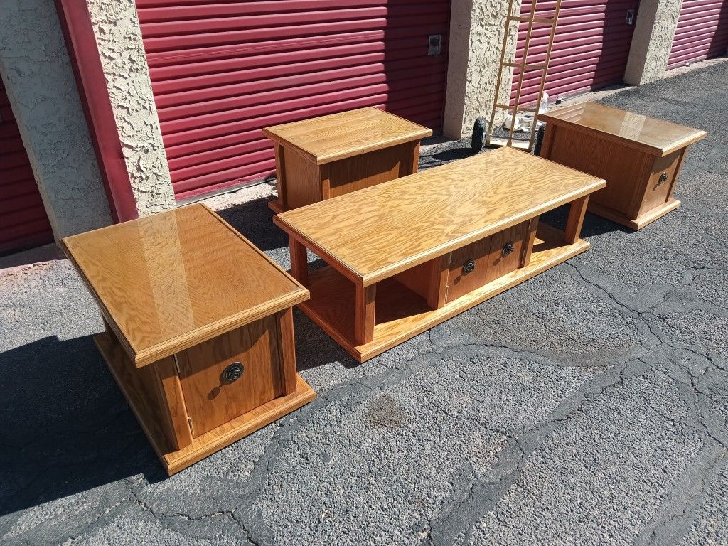 4 Piece Solid Wood Living Room Table Set,All Products : American Fashion Style Bags On Sale