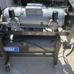 AIR COMPRESSOR PUREGAS, Wired For 220 But Can Be Converted To 110