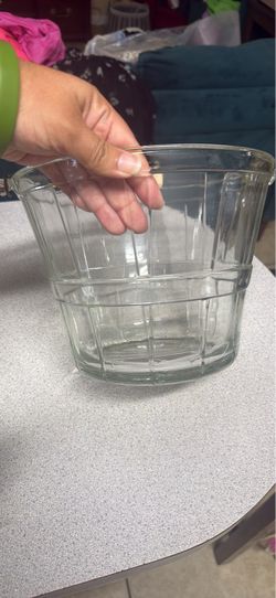 Anchor glass pail/bucket