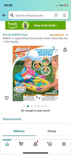 Water Play Set / Kids Activity Center