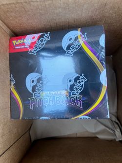 Pokémon pitch black booster box and booster bundle