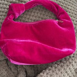 New Ayla Velvet Twisted Handle Hobo Purse