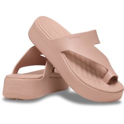 CROCS Women’s Getaway Platform Toe Loop Mauve Size 10