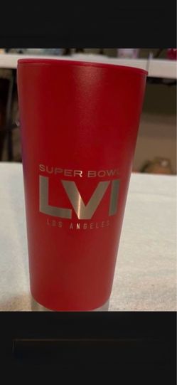 CA. SUPERBOWL. LVI. LOS ANGELES. 18 0z. NFL. TUMBLER. NEW.