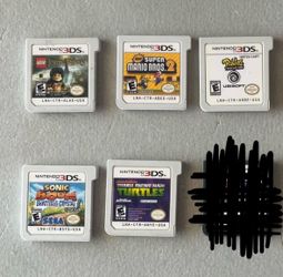 Nintendo 3DS Games Lot - LEGO, Mario, Sonic, TMNT, Rabbids