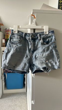 Target, blue shorts, size Large in kids