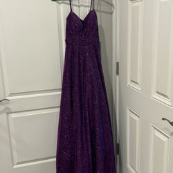 Prom Lavender Sparkling Dress Tags On !! 