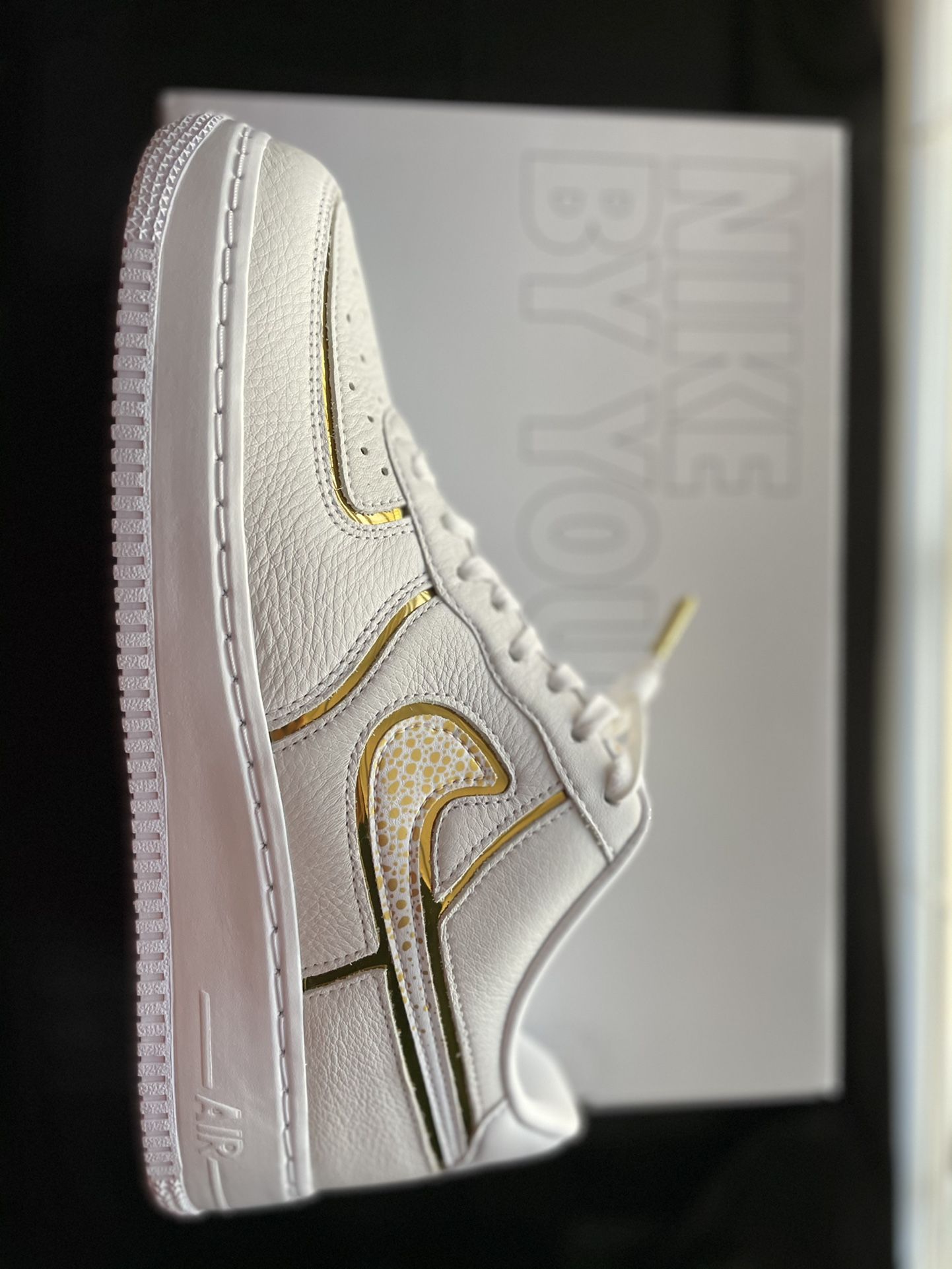 Nike Air Force Low CR7 By You Cristiano Ronaldo GOLD