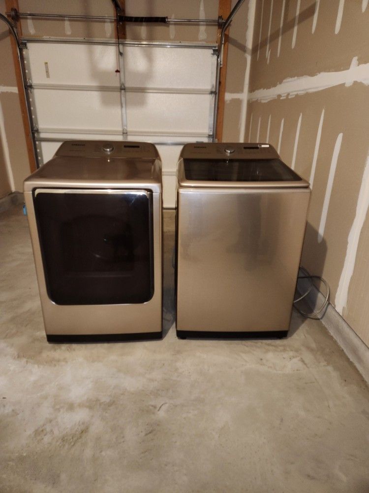 Samsung Energy Efficient Washer & Dryer