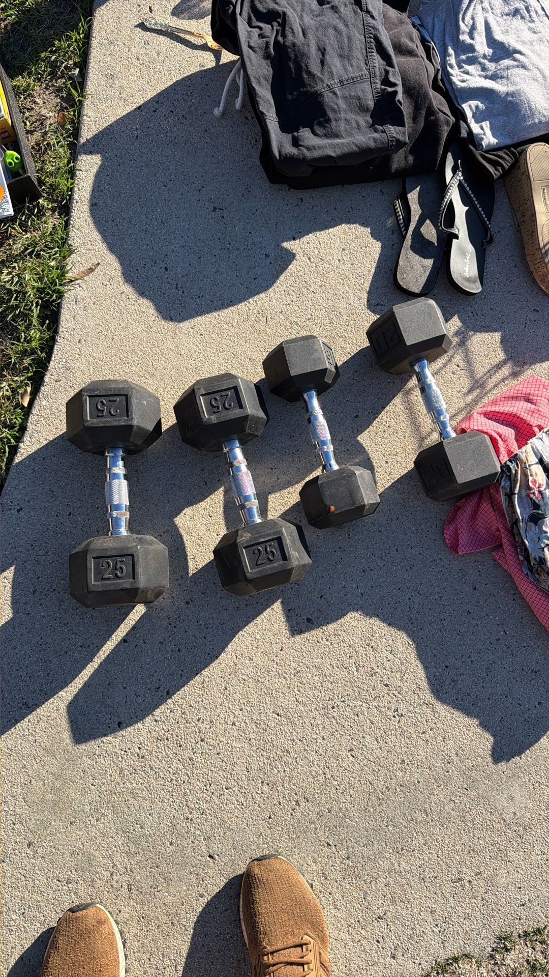 Free Weights (Yard Sale)