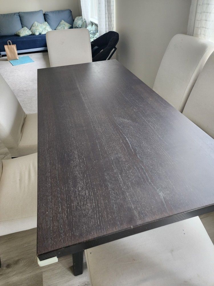 Ikea Dining Table With Six Chairs
