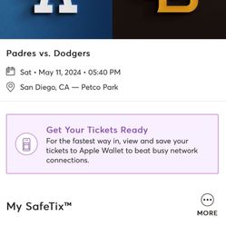 Dodgers at Padres Tickets 