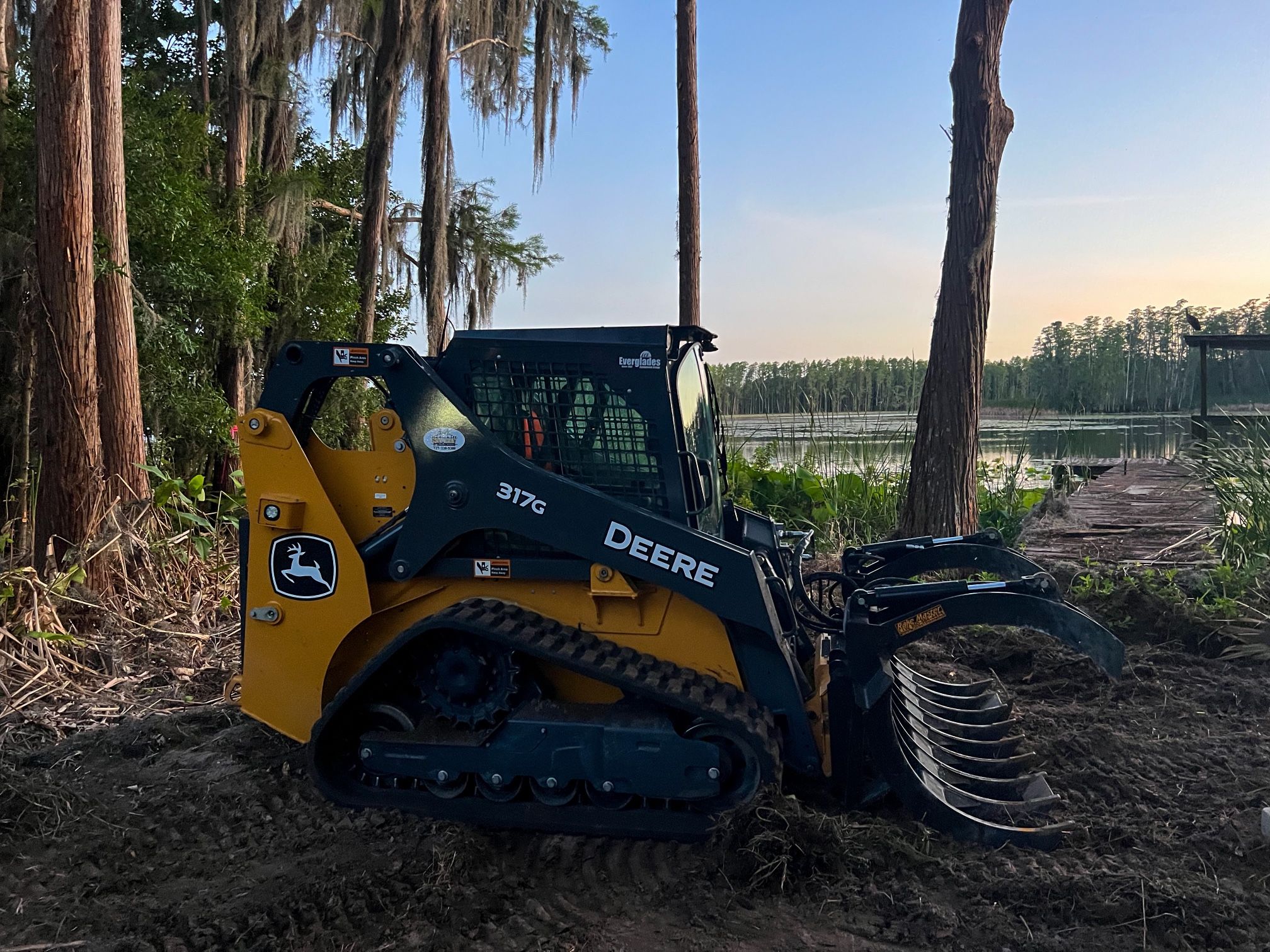 Skid Steer, Excavator, Dump Trailer