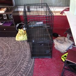 Two 24in. Dog Crates 