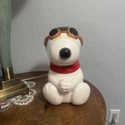 Snoopy cookie jar
