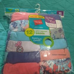 Girls Size 12 New Underwear