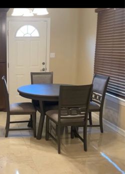 Dining table with 4 chairs