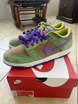 Nike Dunk Veneer Green Size 12