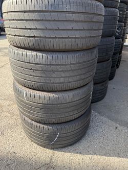 Vendo 255-40/R20 las 4 llantas Goodyear por $165