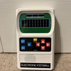Mattel Electronic Football Handheld Game – Classic Remake w/ Instructions – $90 
