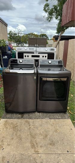 Washer and dryer LG
