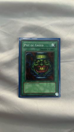 Yugioh pot of greed 1st edition 1996